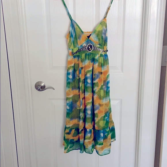 Boutique watercolor dress - Small - Picture 1 of 3